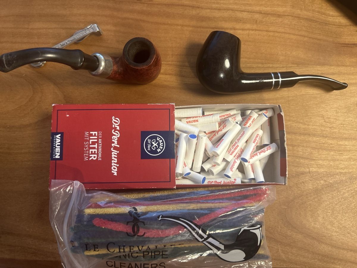 Tabakpfeifen & Zubehör: Tabakpfeifen-set gebraucht mit 2 pfeifen – Gebraucht aus Niederrohrdorf von luxury100