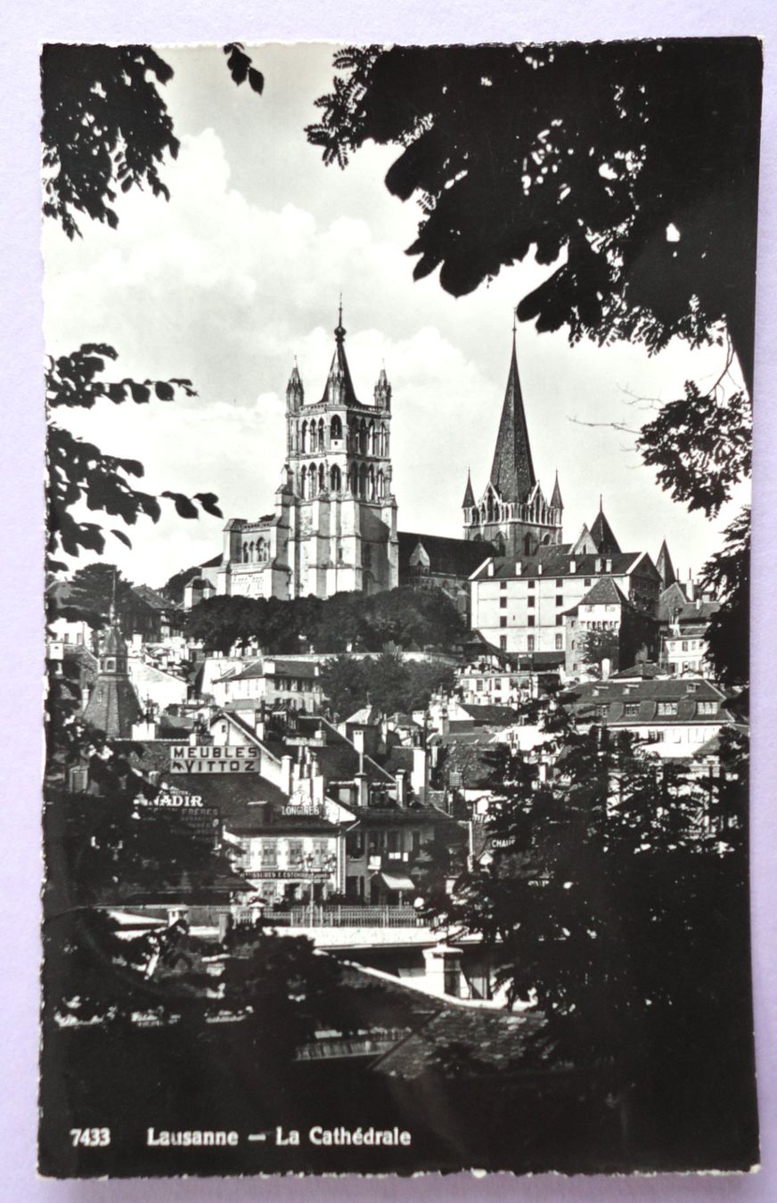 Cartoline postali: Lausanne - La Cathédrale – Usato da Fétigny venduto da Billy2miny