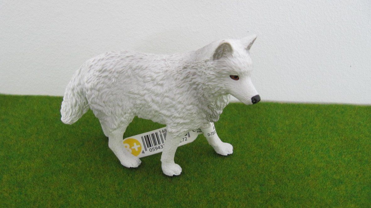 Schleich Giocattoli: Schleich Tierfiguren: Polarwölfe – Usato da Brunnen venduto da Kiwiland1 1