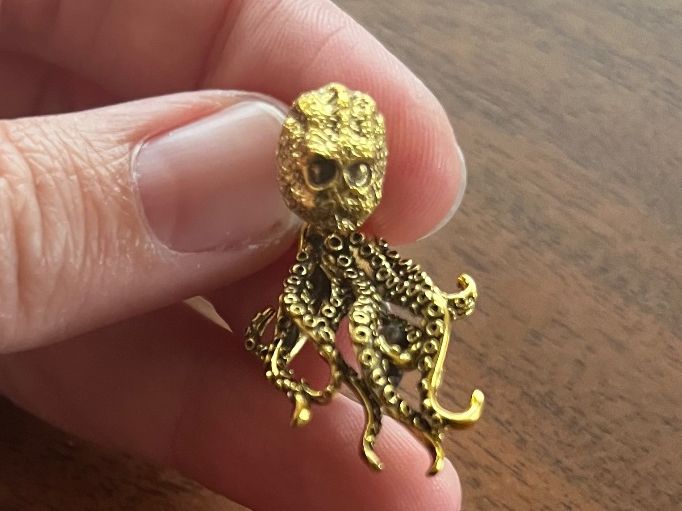 Orecchini pendenti & Orecchini a lobo: Octopus Ohrringe – Nuovo e nell'imballaggio originale da Gams venduto da Mariawicca 2