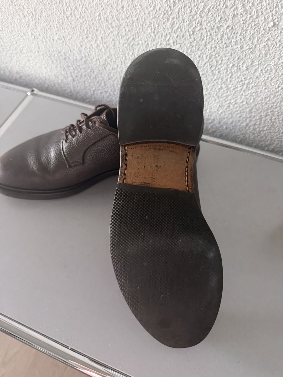 Herrenschuhe: Ed Meier Herren Schnürer dunkelbraunes Leder – Gebraucht aus Oberwil b. Zug von hallihallo12 1