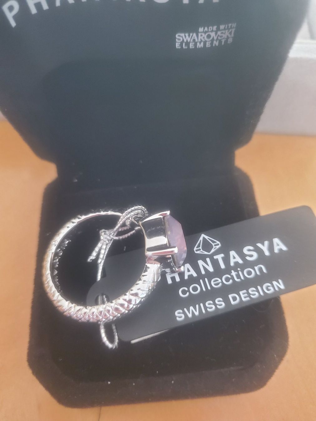 Swarovski Ringe: Swarowski Damenring 925 Sterling Silber Grösse 62 – Neu (gemäss Beschreibung) aus Balsthal von redcarpet