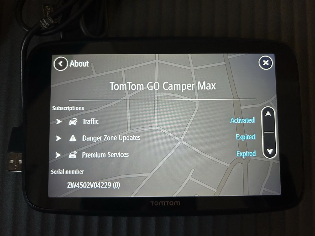 Tomtom Navigationsgeräte: TomTom GO Camper Max GPS device – Gebraucht aus Basel von Andrewg88 5