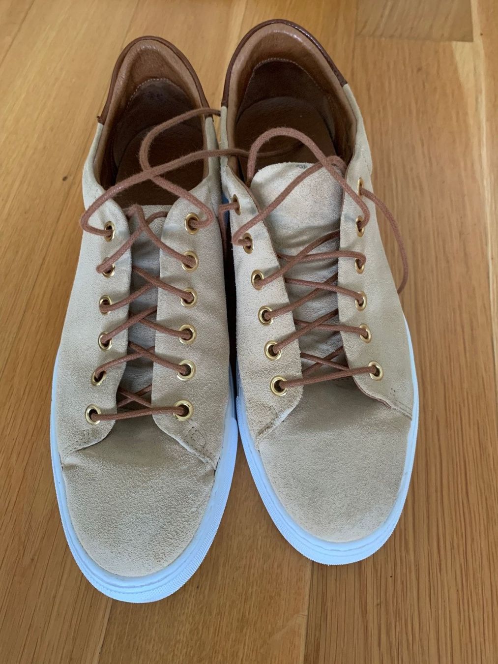 Mos mosh Damenschuhe: Mos Mosh Wildleder Sneaker in beige Gr. 41 – Neu (gemäss Beschreibung) aus Kreuzlingen von shopaholicatheart_2 8