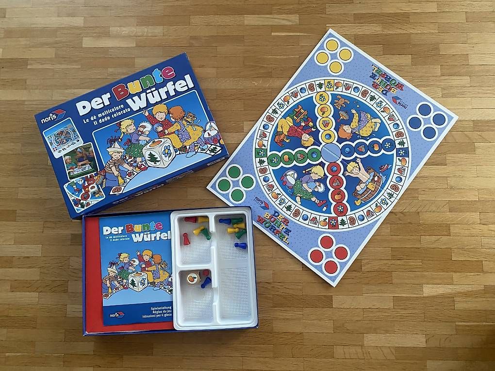Giochi: Gesellschaftsspiel Der bunte Würfel – Usato da Horw venduto da sere4