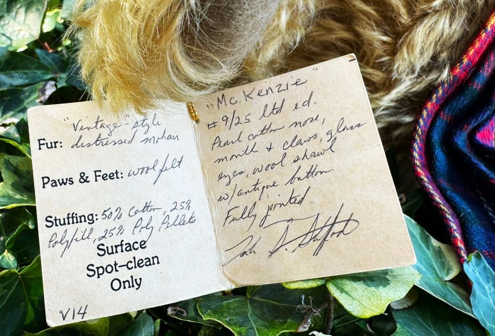 LOG CABIN BEARS Bär Teddy Teddybär