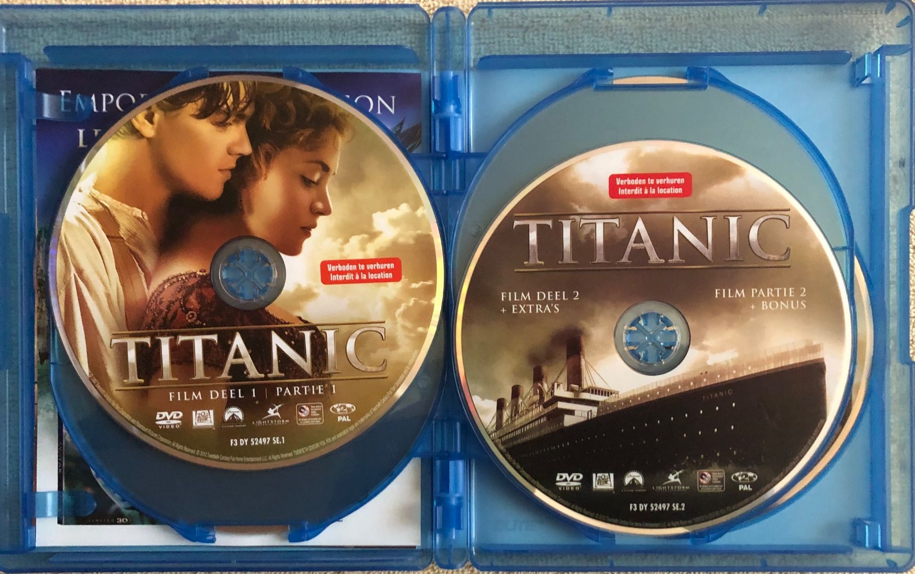 Tutti i DVDs: JAMES CAMERON - TITANIC – Usato da Poliez-Pittet venduto da Newtown-Records 3