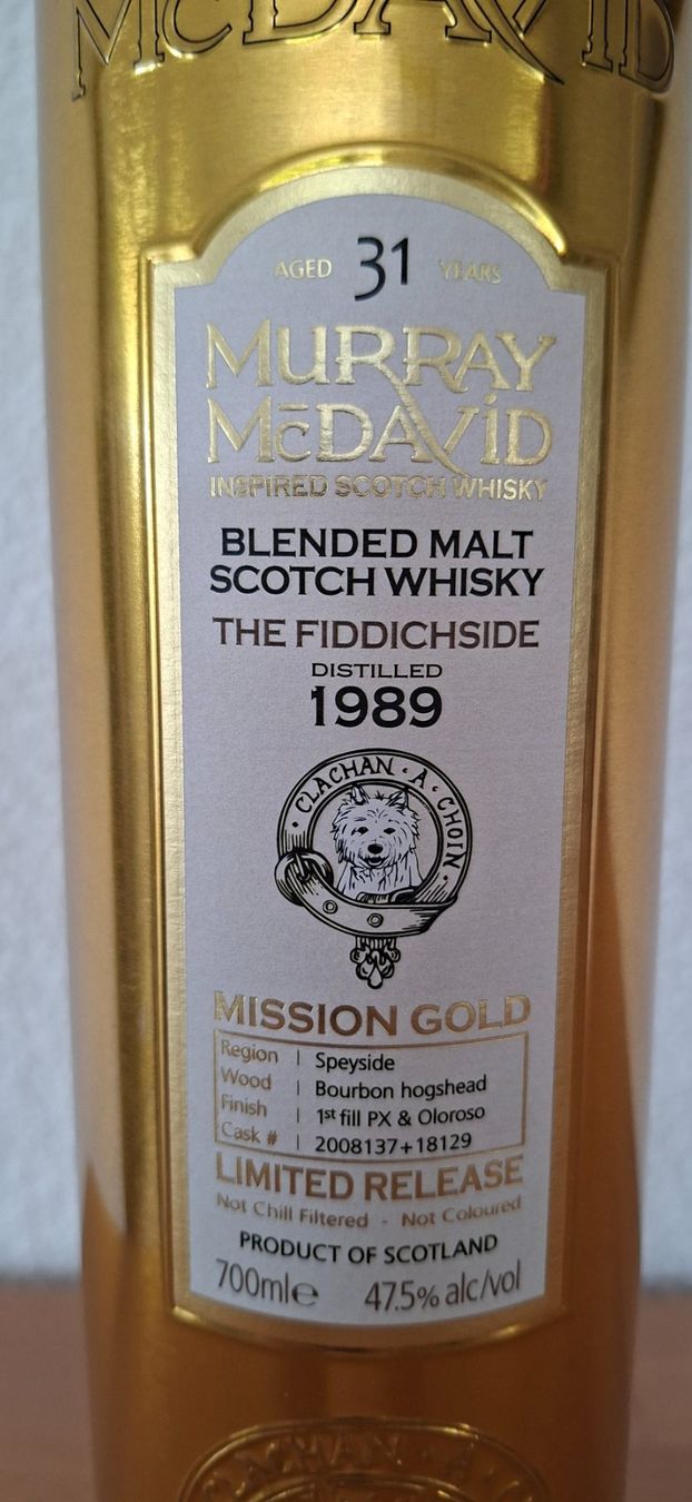 Bevande alcoliche: THE FIDDICHSIDE Blended Malt Whisky – Nuovo e nell'imballaggio originale da Tägerschen venduto da Cobra69 1