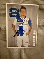 Autogrammkarte Amir Abrashi GC Zürich mit Signatur