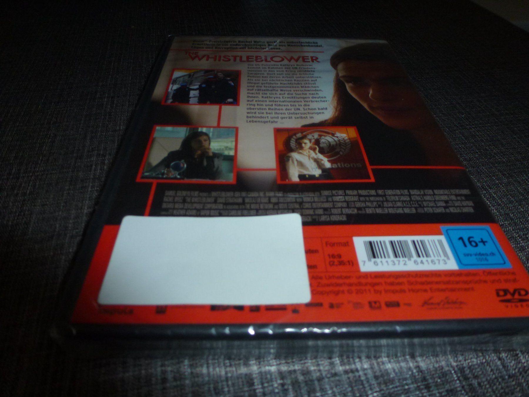 Tutti i DVDs: The Whistleblower DVD NEUWAE – Nuovo e nell'imballaggio originale da Olten venduto da Disc-Verkauf 1