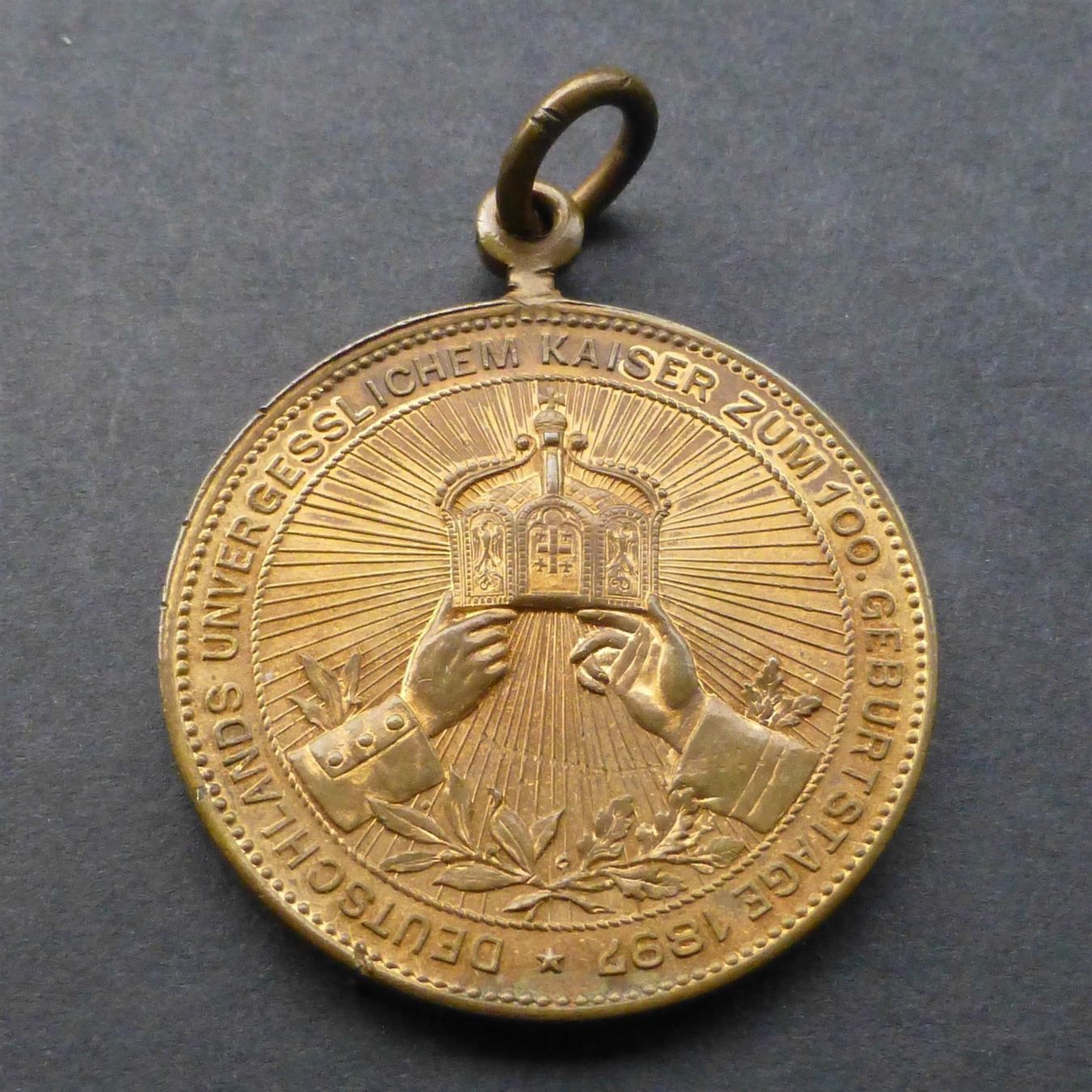 Medaglie: Medaille Wilhelm I von 1897 – Usato da Basel venduto da Falconis 3