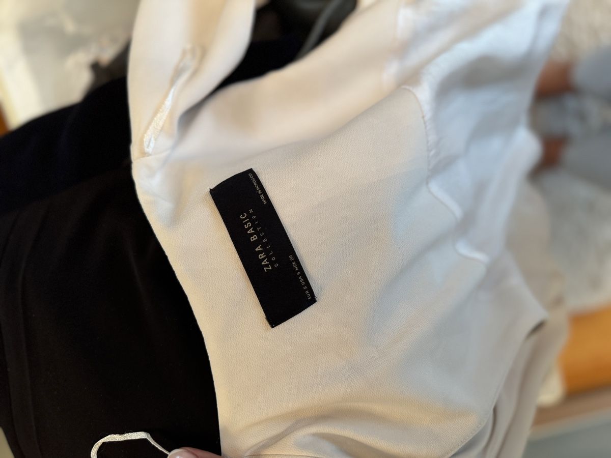 Zara Gilet & Giacche senza maniche: Long White Vest Zara XS – Usato da Sattel venduto da Zlata1 4