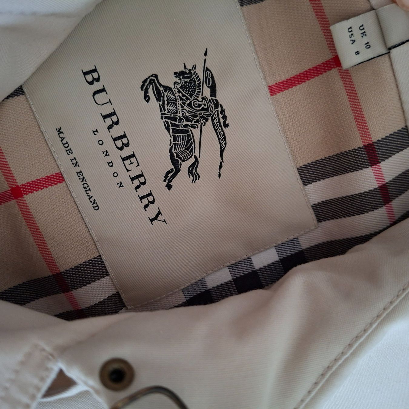 Burberry Cappotti: Burberry Trenchcoat, UK 10 – Usato da WINTERTHUR venduto da Nanuk21 5