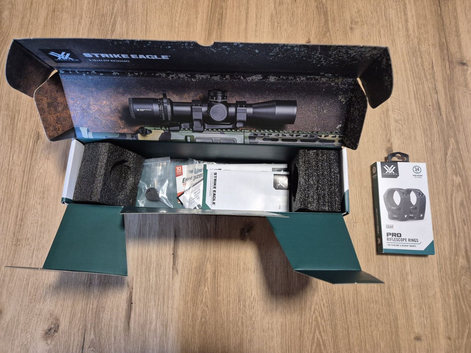 Jumelles: Vortex Optics Strike Eagle 3-18x44 FFP EBR-7C MOA – Neuf (Voir description) à Auswil par Matt1985 4