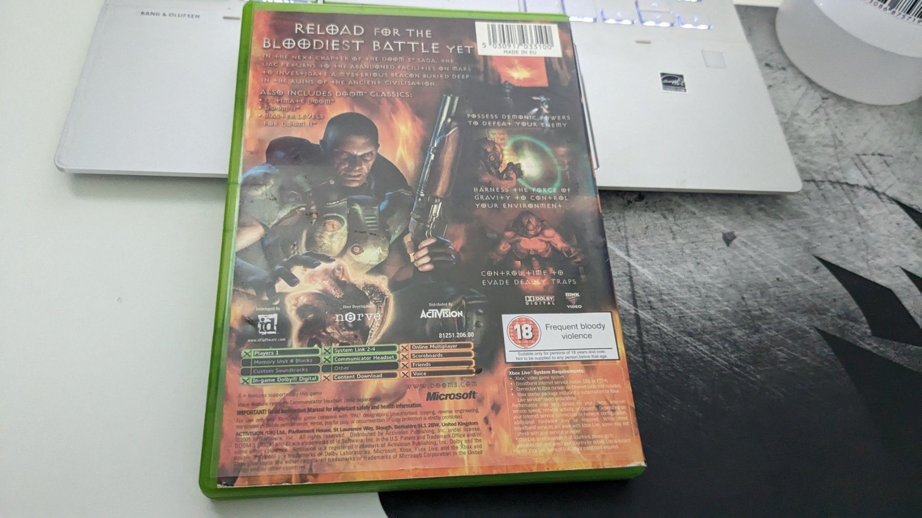 Microsoft Giochi: Doom 3 - Resurrection of Evil - Microsoft Xbox Spiel – Usato da Hünenberg See venduto da SpecialEditionGaming 2