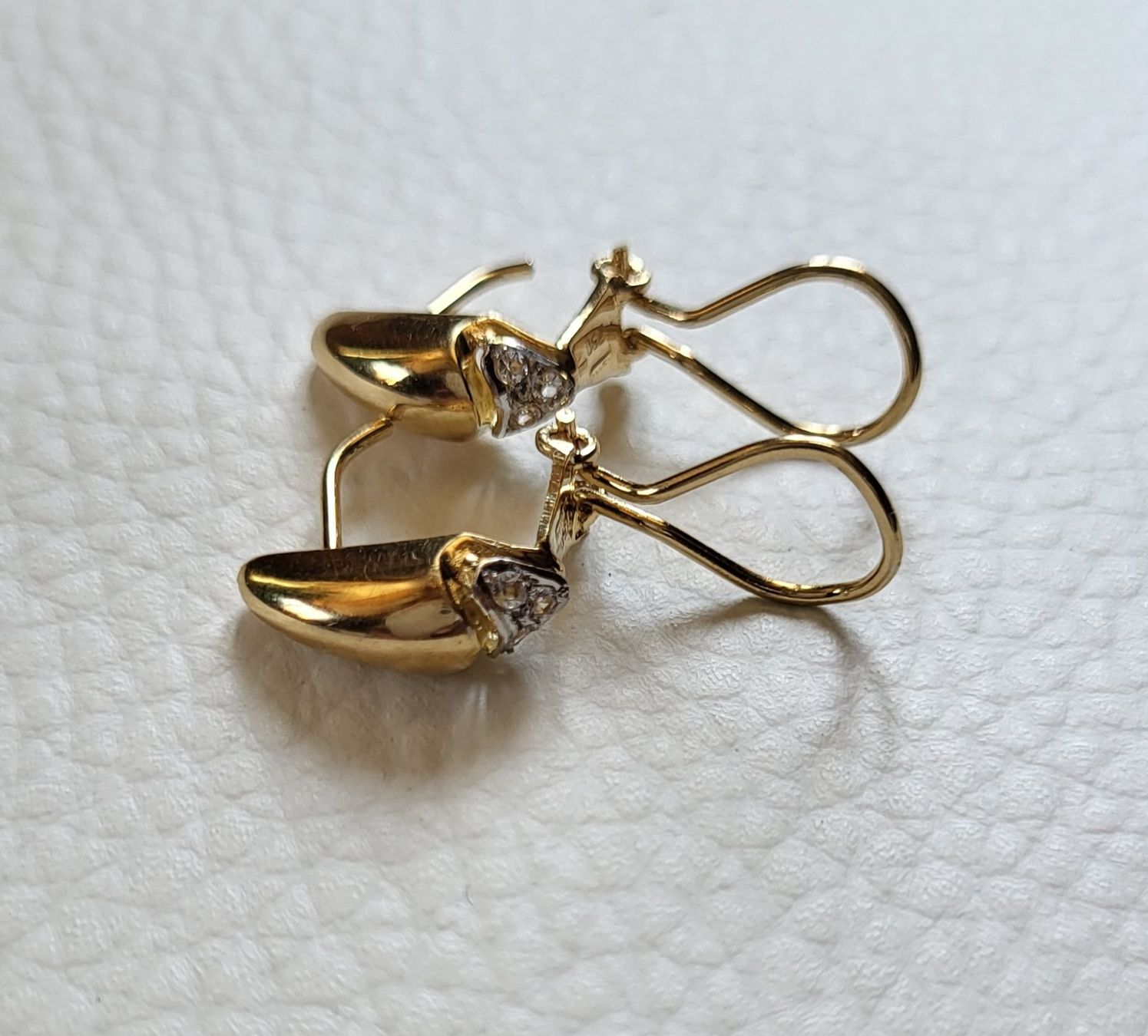 Orecchini pendenti & Orecchini a lobo: 750 Gold Ohrstecker Mit Steine – Usato da Wald ZH venduto da Dasilver 5