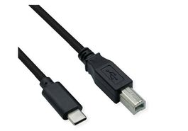 Kabel USB-C auf USB-B USB 2.0 Typ C Kabel, C - B, 1,8 m