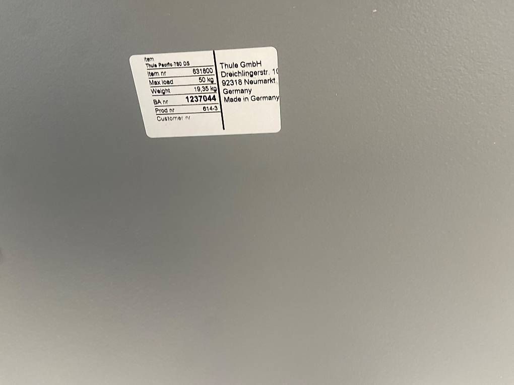 Box da tetto: Thule Pacific 780 / 420Liter mit oder ohne Dachträger – Usato da Leuzigen venduto da Doppelrad 4