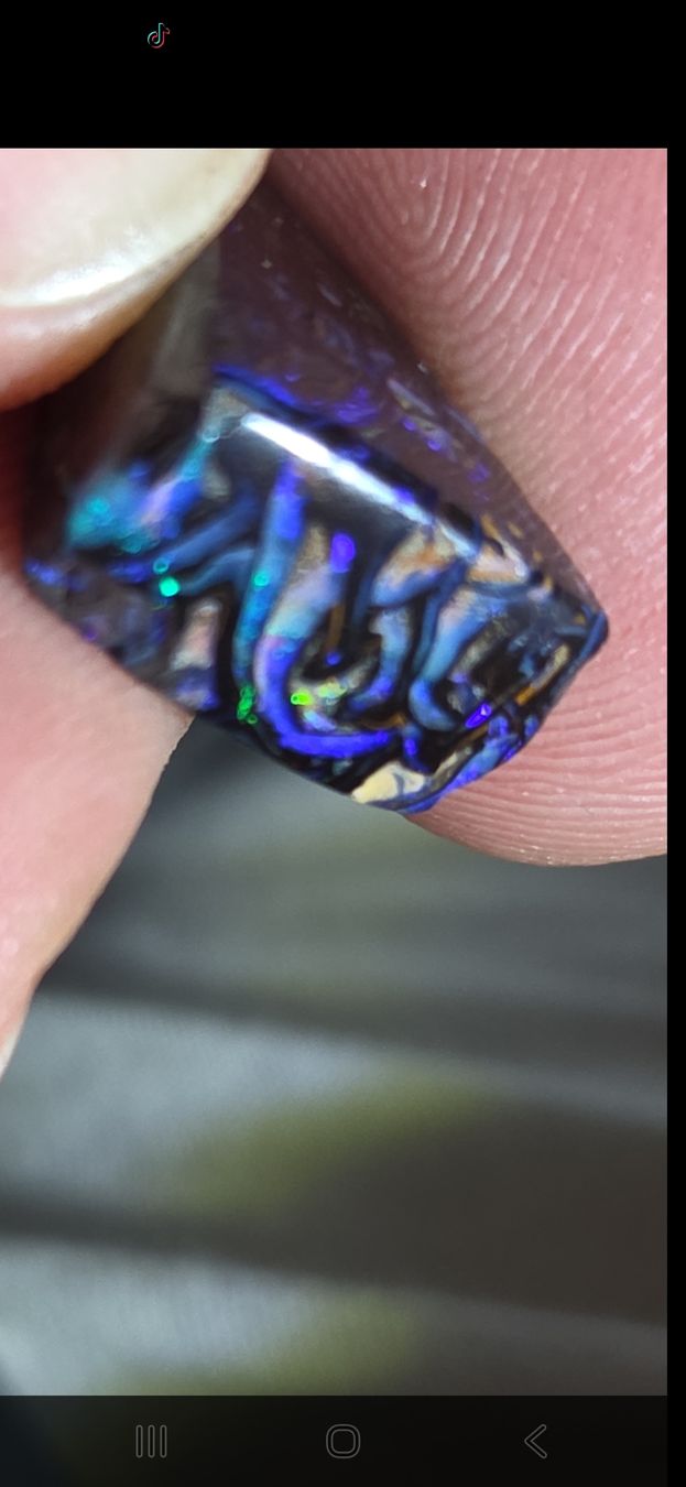 Pietre preziose: Schöner Boulder Opal Edelstein – Usato da Riehen venduto da Bs75 3