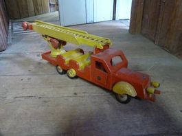Grosser Feuerwehr Lastwagen, camion pompier en bois