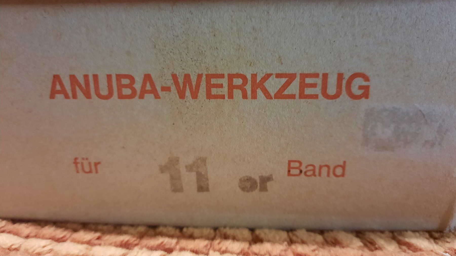 Tutti gli attrezzi: ANUBA - WERKZEUG – Usato da Bettlach venduto da xamson