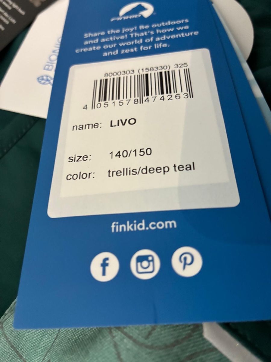 Finkid Giacche: Finkid Winterjacke NEU Gr. 140/150 – Nuovo e nell'imballaggio originale da Rotkreuz venduto da ZG6343 5