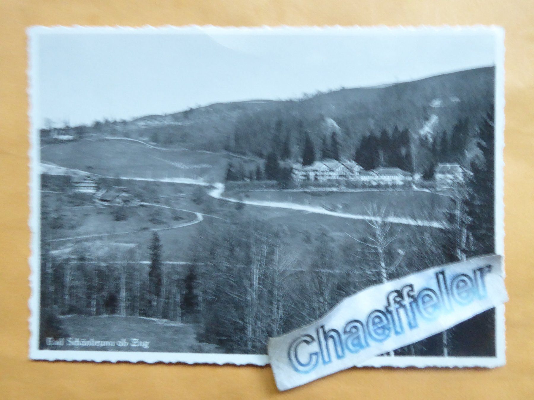 Ansichtskarten: 1946 Bad Schönbrunn ob Zug – Gebraucht aus Zürich von Chaeffeler