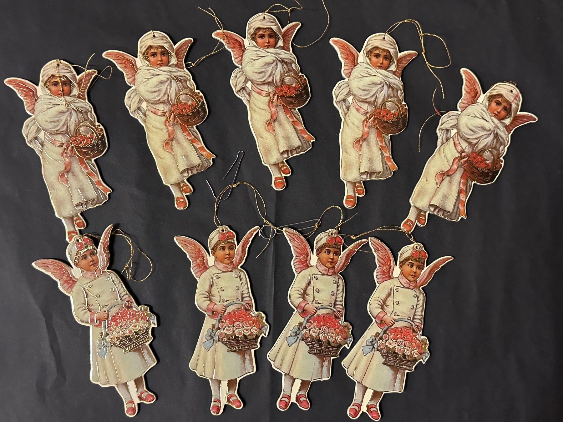 Tutte le decorazioni: Christbaumschmuck Engel 9 Stk – Nuovo (secondo la descrizione) da Bern venduto da schnupka