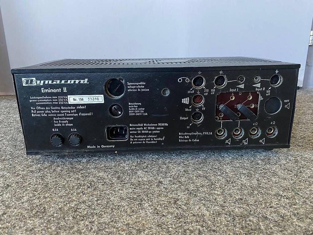 Dynacord Verstärker: Dynacord Eminent II Amp – Gebraucht aus Zürich von Thoje 1