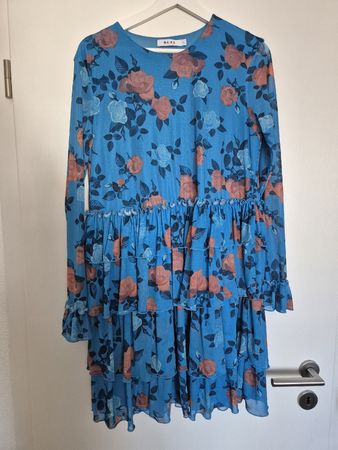 NA-KD Sommer Kleid, Gr. L, Blumenmuster, Top Zustand!