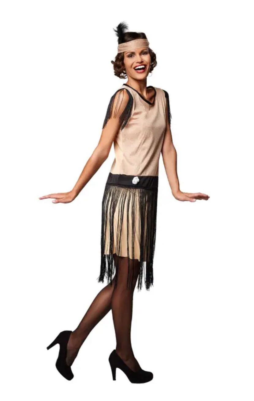 Costumi: Kostüm Charleston 20er Diva M – Nuovo e nell'imballaggio originale da Aarwangen venduto da to-hirschi 1