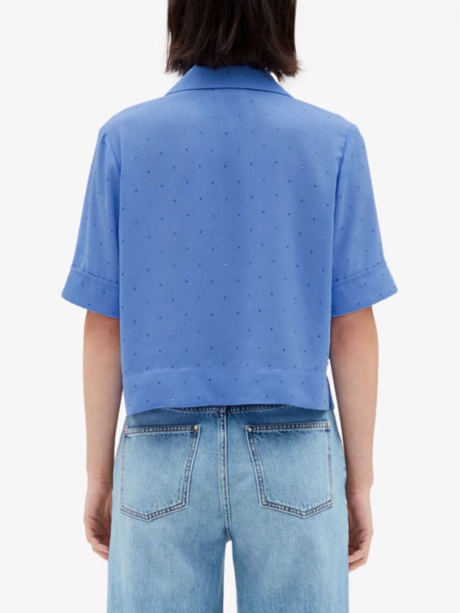 Claudie Pierlot Blusen: Claudie Pierlot Blue Blouse – Gebraucht aus St.Josefen von lop_lh8d 4