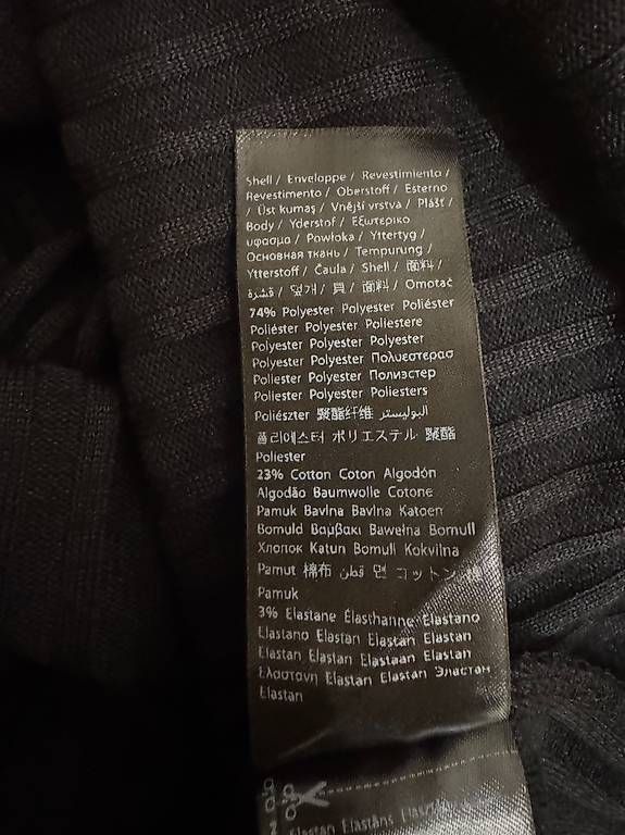 Vestiti: Rippkleid mit Rollkragen - Gr. S - Schwarz – Usato da Effretikon venduto da alicebrunner 3