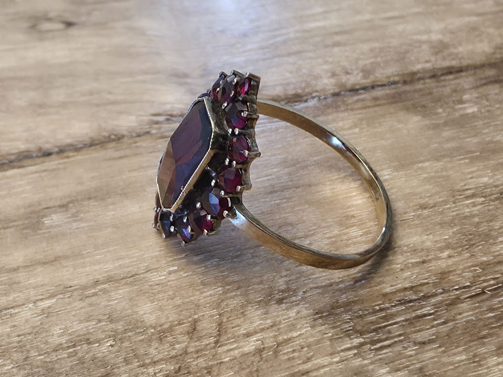 Gam Bagues: Antiker Granat-Ring (Grösse 58) GAM – D'occasion à Liestal par KellosLuckyCharms 2