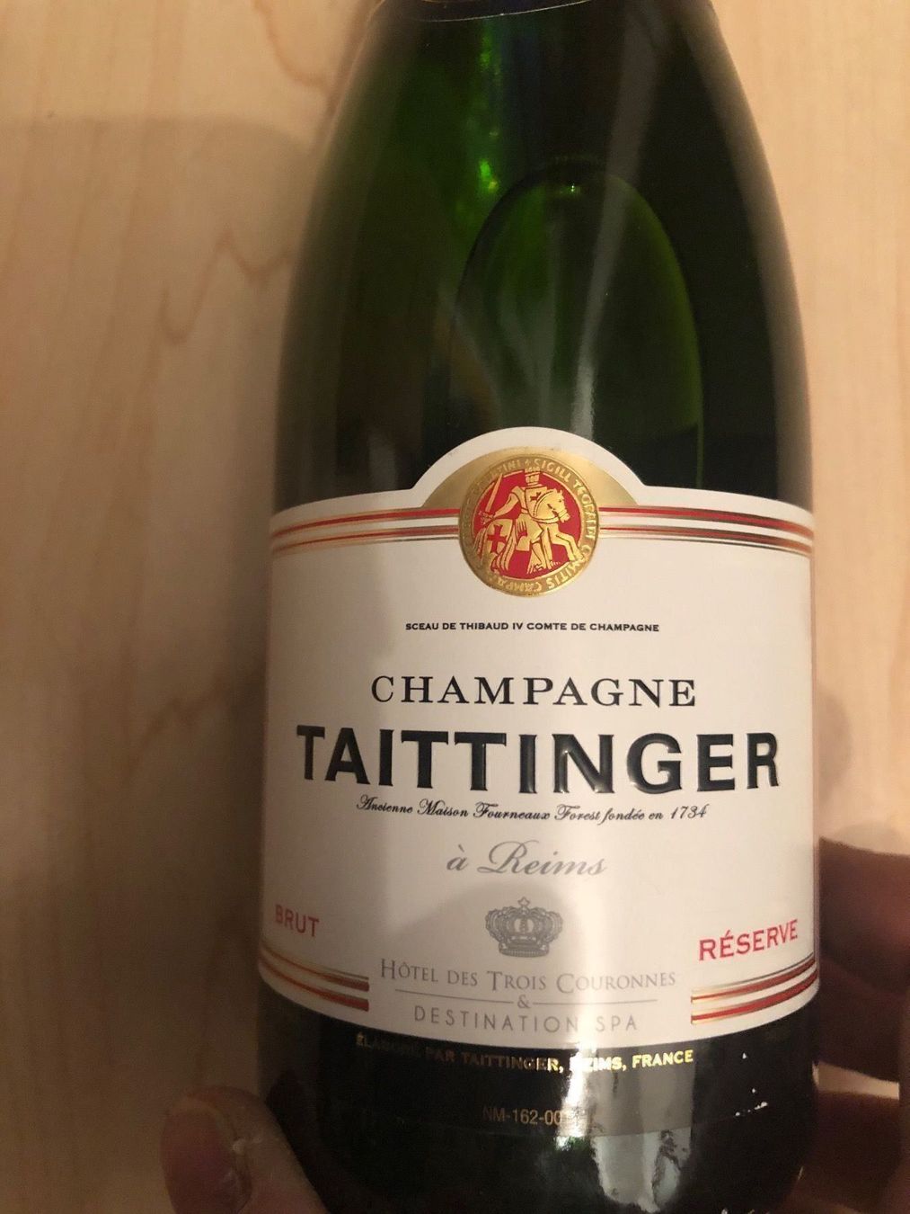 Taittinger Vino: Champagner Taittinger Brut Reserve. 3.75 – Nuovo e nell'imballaggio originale da Wald ZH venduto da mlnt 8