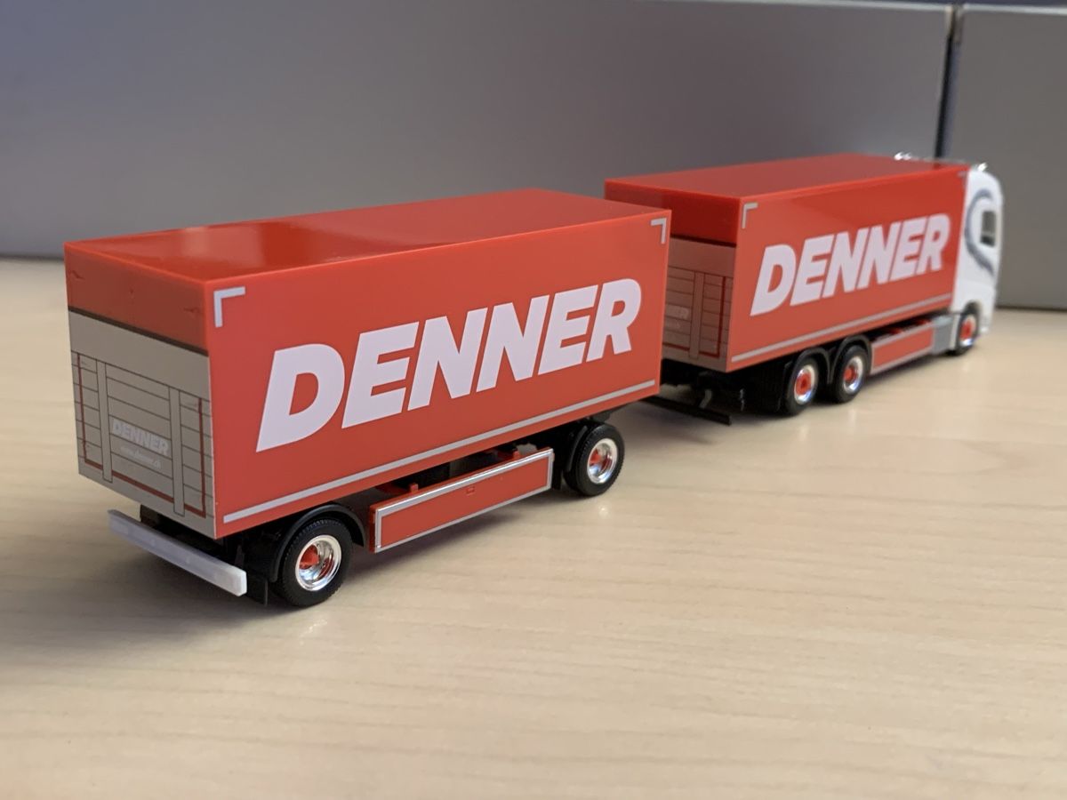 Herpa Modellini d'auto: Volvo FH4 Berthold Denner – Nuovo e nell'imballaggio originale da Felben-Wellhausen venduto da Mobil01 1