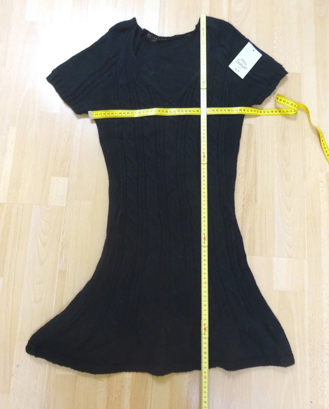 Vestiti: Neues Strick Kleid - schwarz - Grösse S/M – Nuovo e nell'imballaggio originale da Zofingen venduto da Justizia_01 2