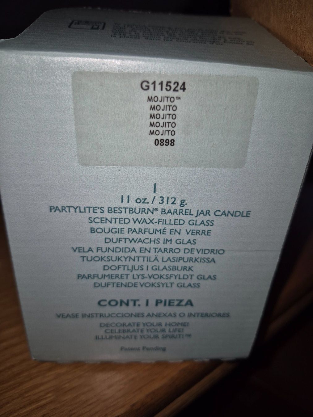Partylite Candele: Partylite Duftwachsglas Mojito – Usato da Buttikon SZ venduto da sefa02 3