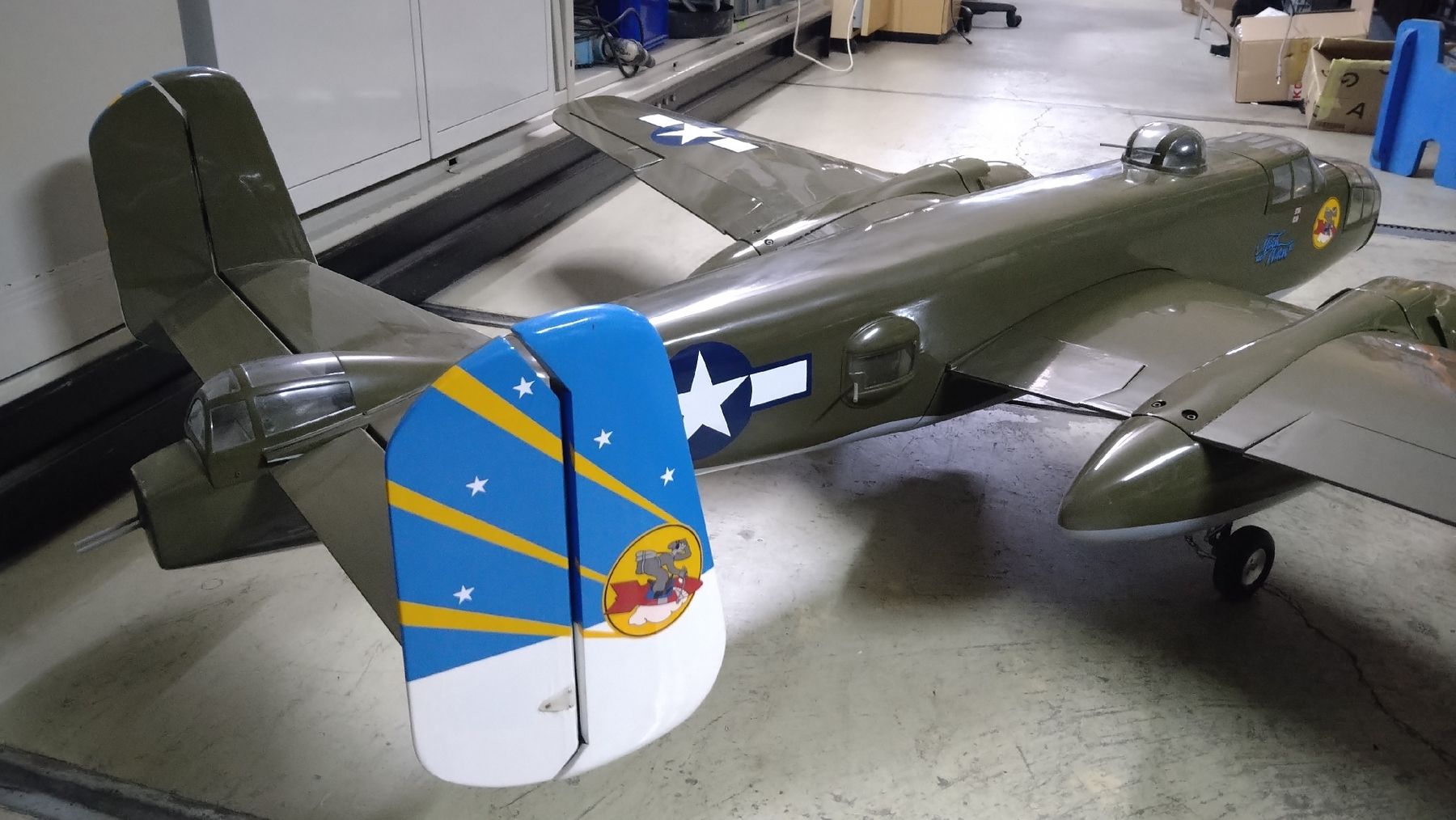 Modellismo RC: Hangar 9 B-25 Bomber – Usato da Interlaken venduto da F.Loco 1