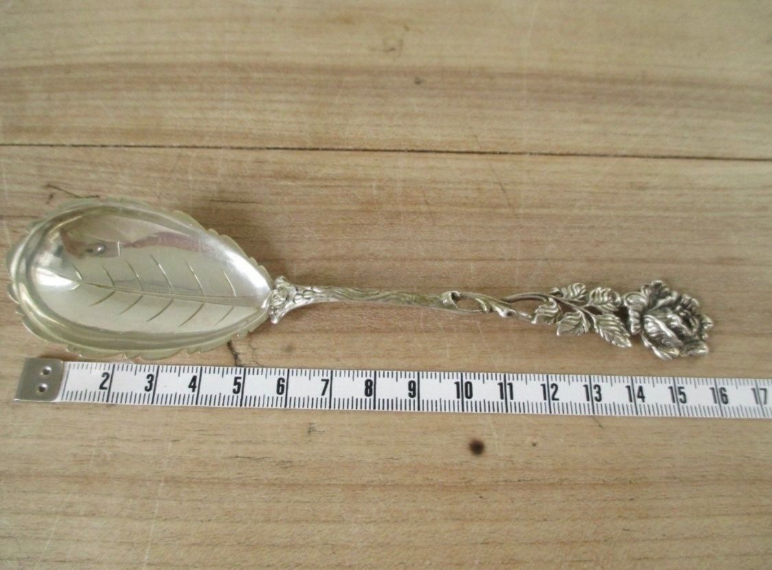 Löffel: Hildesheimer Rose Löffel - Silber 800 + MP – Gebraucht aus Zuchwil von Arche0 8