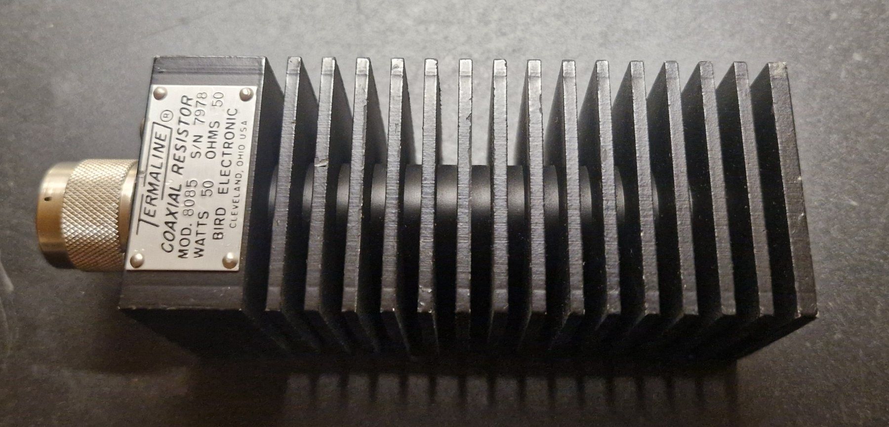 Radiocomunicazione: ***** Dummy load Bird Termaline 8085 - 50W – Usato da Villaz-St-Pierre venduto da Ubid