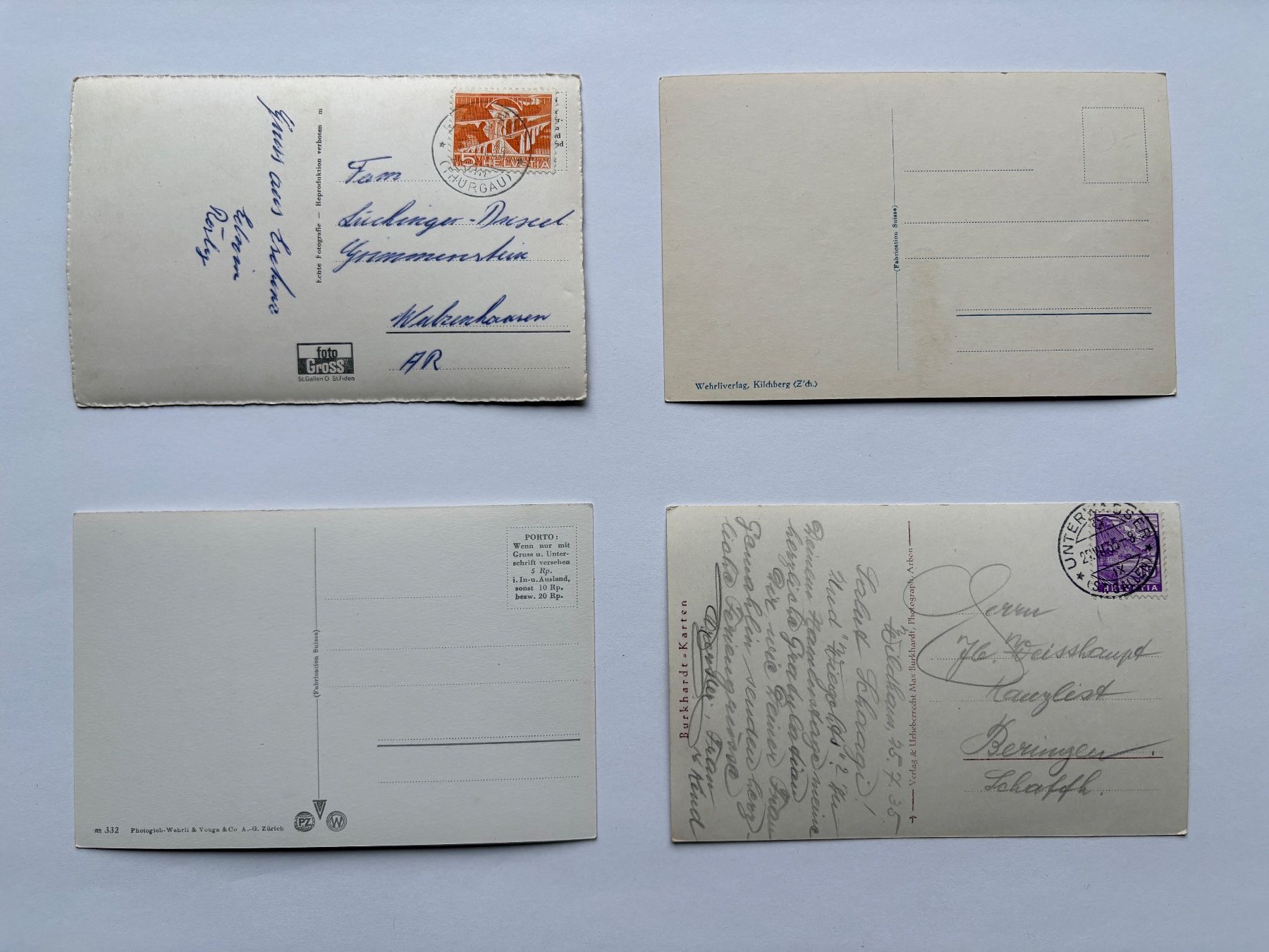 Cartes postales: Diverse Ansichtskarten (unsortiert) – D'occasion à Au ZH par Samson84 3