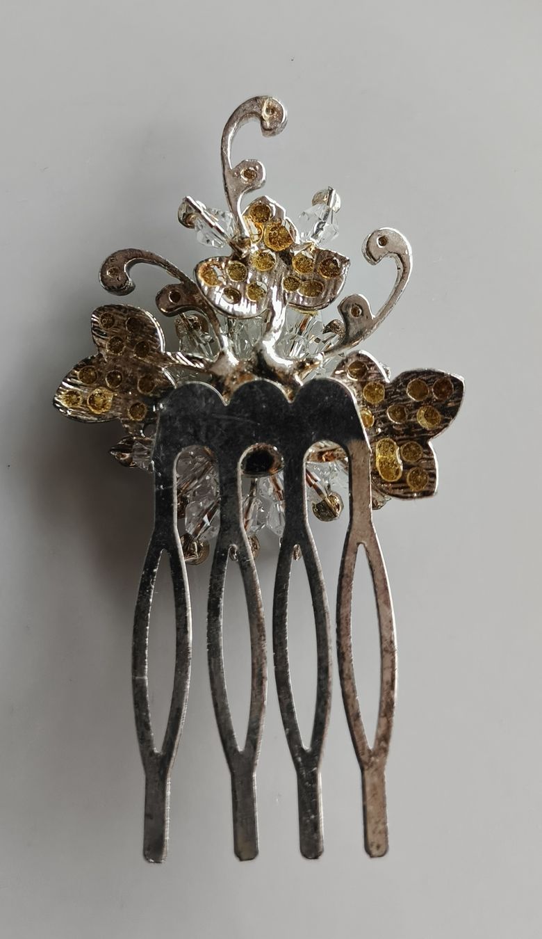 Swarovski Accessori per capelli: Haarspange Festlich mit Strass, Hochzeit, – Usato da Grüt (Gossau ZH) venduto da ser_9hwj 1