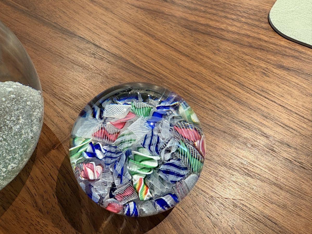 Gläser: 2 Paperweight Glaskugeln – Gebraucht aus Schönenberg ZH von Roxana8820 1