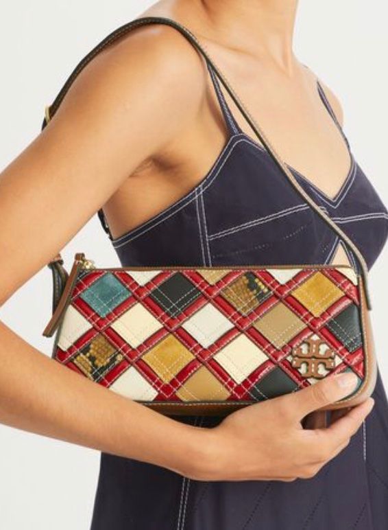 Tory Burch Taschen für Damen: Tory Burch McGraw Patchwork Handtasche – Neu und originalverpackt aus Oberaach von Dandy2021 5