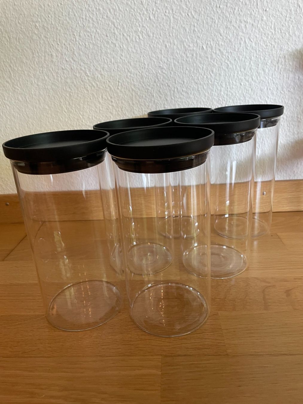 Globus Bicchieri: Vorratsgläser-Set mit Deckel 6 Stück – Usato da Wabern venduto da carciofo