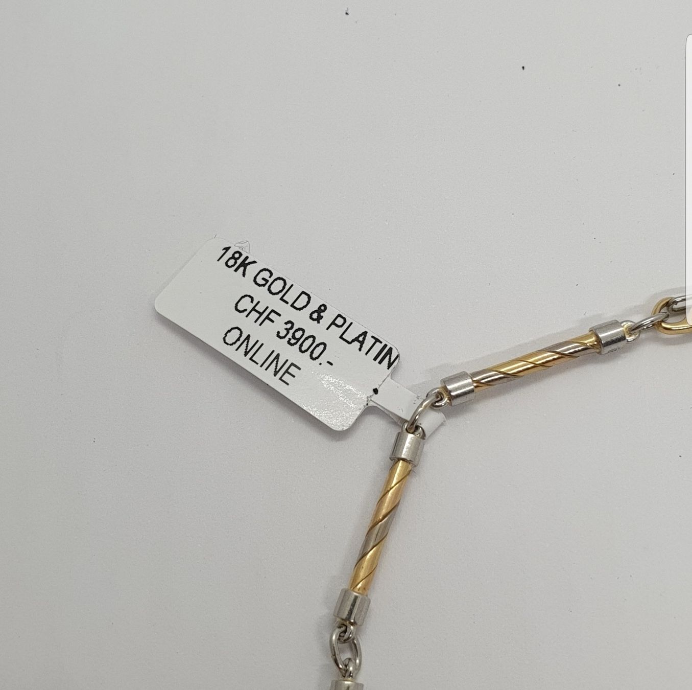 Ketten: Echt 18K Gold & Platin Kette – Gebraucht aus Luzern von Luzern-Goldhaus 2