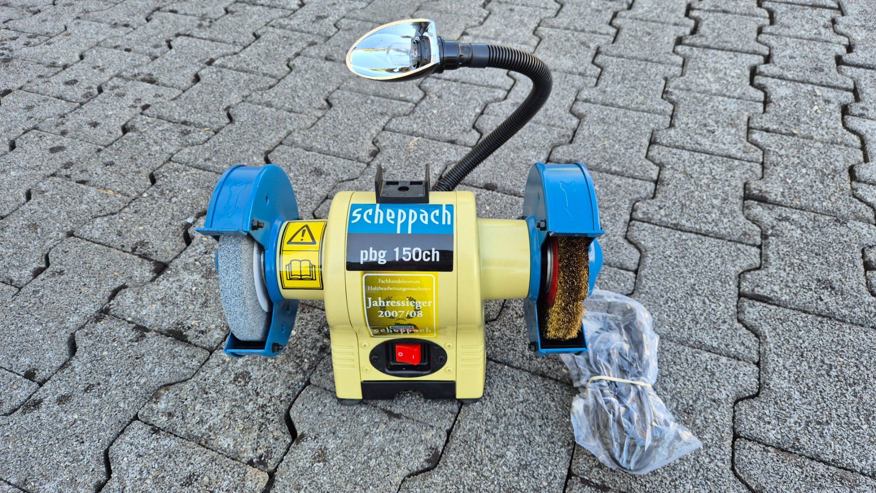 Scheppach Aiguiseuses & polisseuses: Doppelschleifer – Neuf avec emballage d'origine à Baar par vzi_zlz2 1