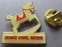 PIN, FRANZ CARL WEBER SPIELWAREN SCHAUKELPFERD