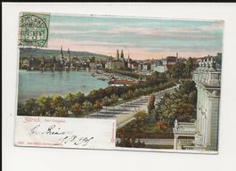 AK 1905 Zürich - Der Utoquai